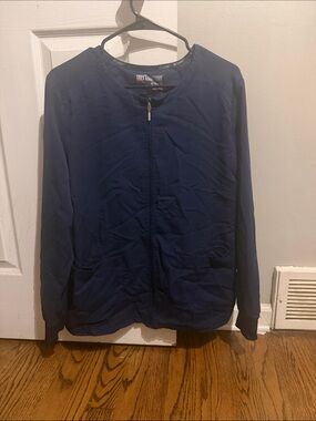 Grey's Anatomy Women's Navy Scrub Jacket